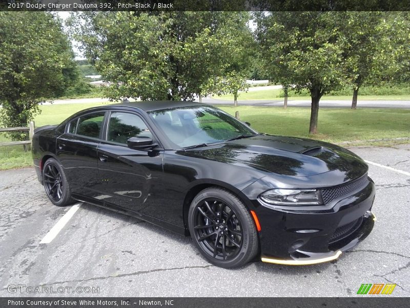 Pitch-Black / Black 2017 Dodge Charger Daytona 392
