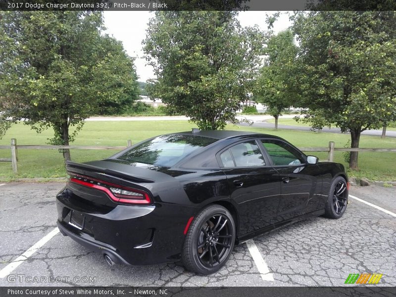 Pitch-Black / Black 2017 Dodge Charger Daytona 392