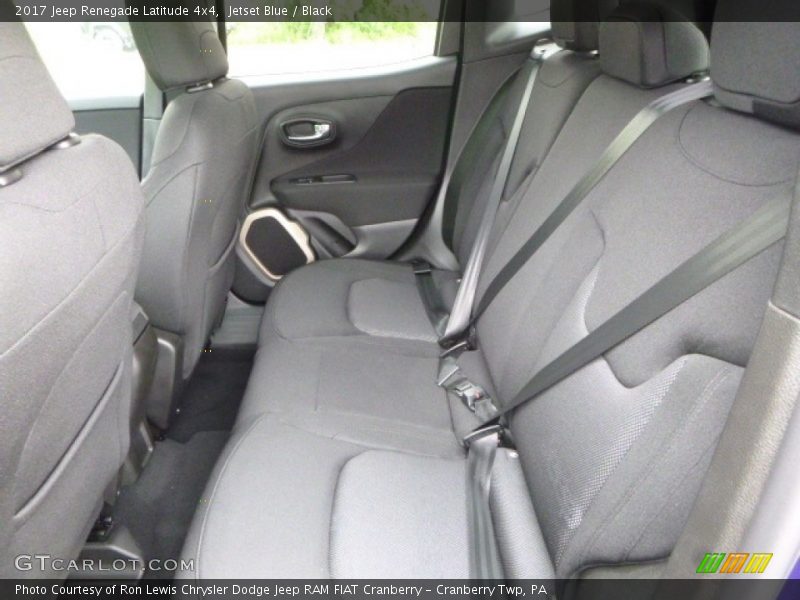 Jetset Blue / Black 2017 Jeep Renegade Latitude 4x4