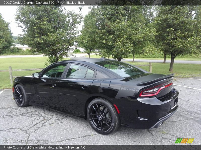 Pitch-Black / Black 2017 Dodge Charger Daytona 392