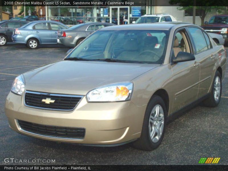 Sandstone Metallic / Cashmere Beige 2008 Chevrolet Malibu Classic LS Sedan