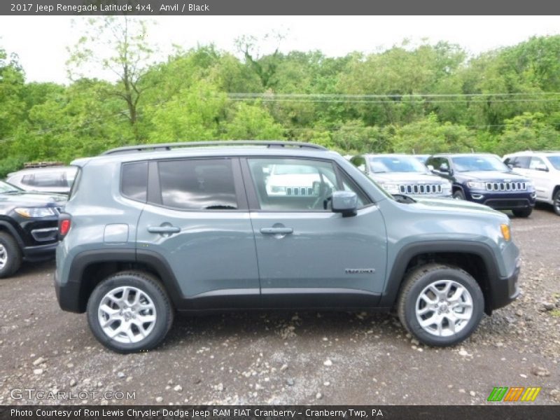 Anvil / Black 2017 Jeep Renegade Latitude 4x4