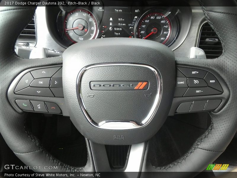 Pitch-Black / Black 2017 Dodge Charger Daytona 392