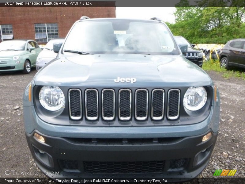 Anvil / Black 2017 Jeep Renegade Latitude 4x4