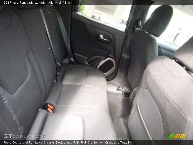 Anvil / Black 2017 Jeep Renegade Latitude 4x4