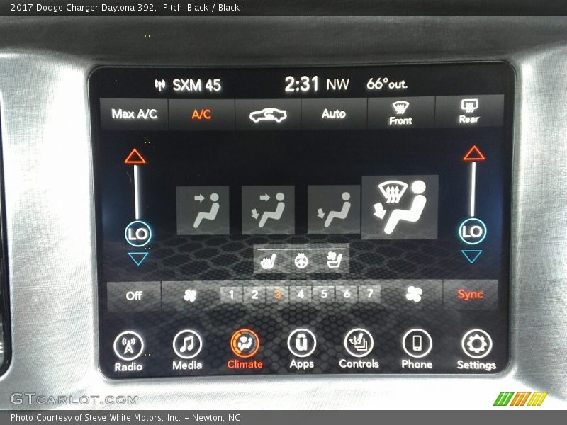 Pitch-Black / Black 2017 Dodge Charger Daytona 392