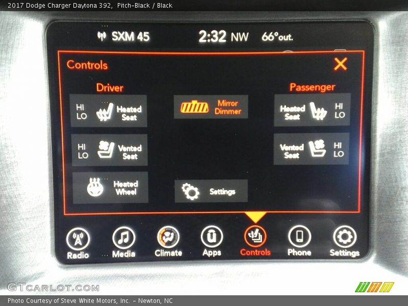 Pitch-Black / Black 2017 Dodge Charger Daytona 392