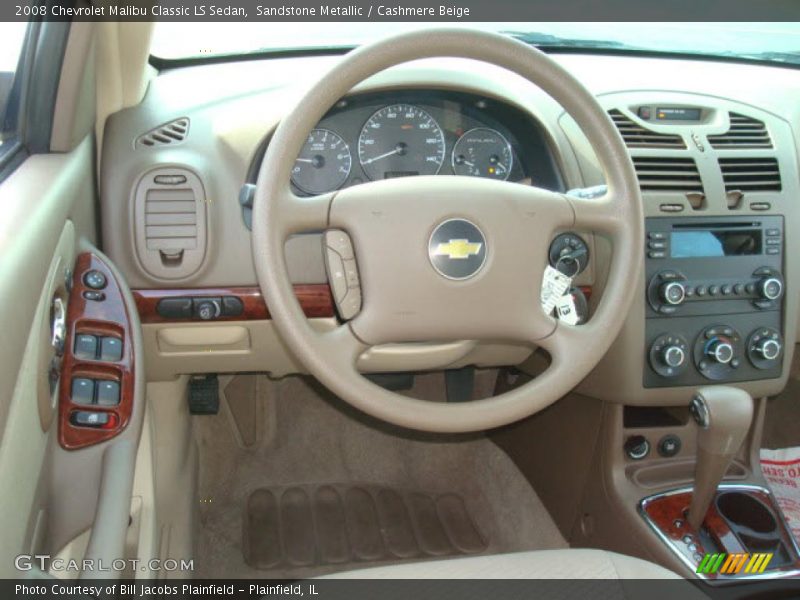 Sandstone Metallic / Cashmere Beige 2008 Chevrolet Malibu Classic LS Sedan