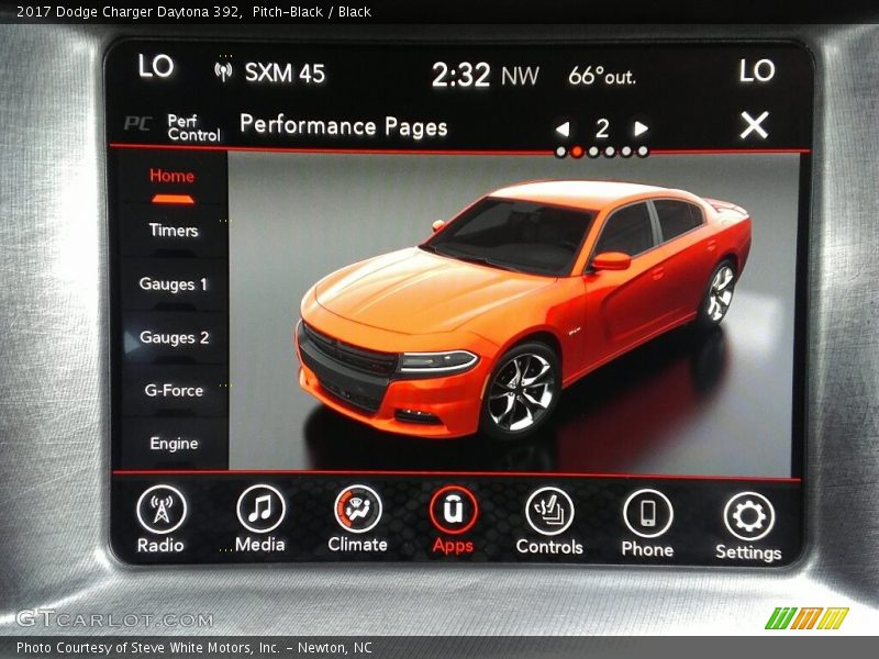 Pitch-Black / Black 2017 Dodge Charger Daytona 392