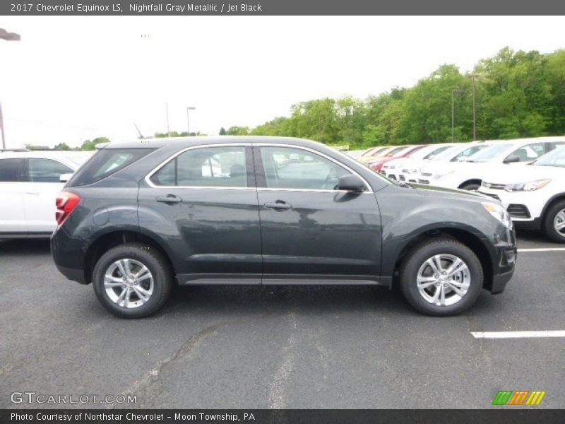 Nightfall Gray Metallic / Jet Black 2017 Chevrolet Equinox LS