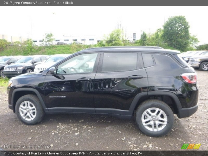 Black / Black 2017 Jeep Compass Sport 4x4