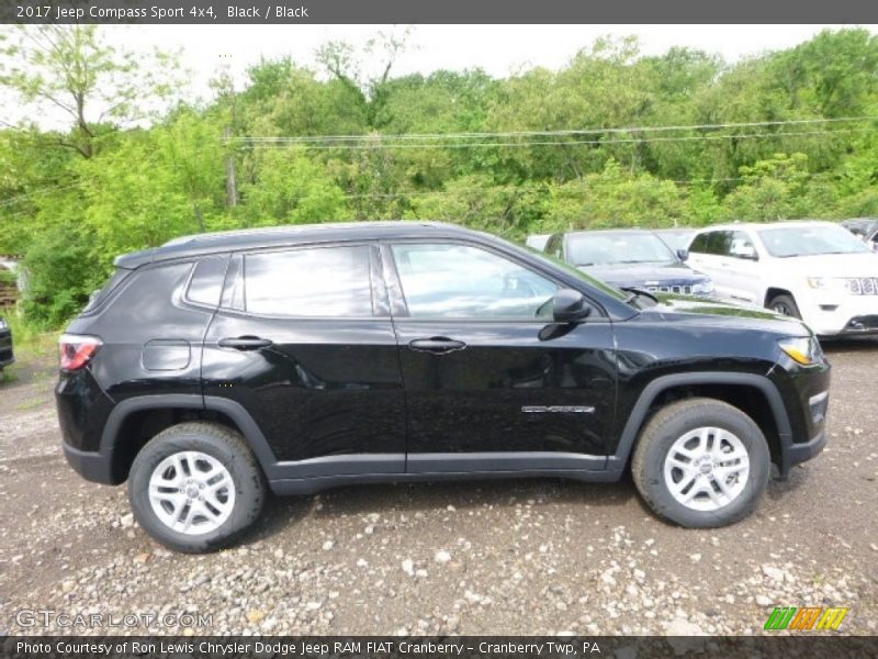 Black / Black 2017 Jeep Compass Sport 4x4