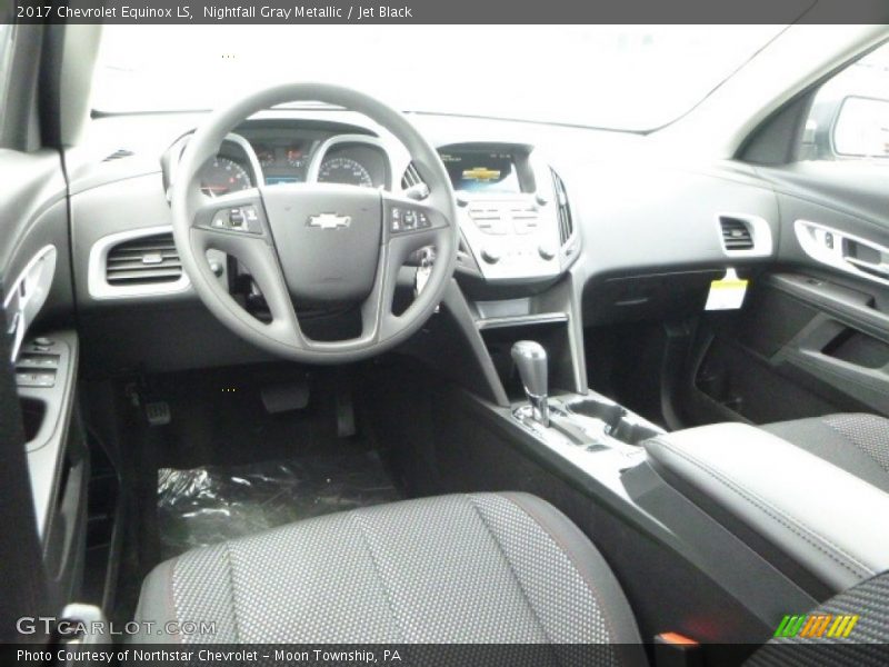 Nightfall Gray Metallic / Jet Black 2017 Chevrolet Equinox LS