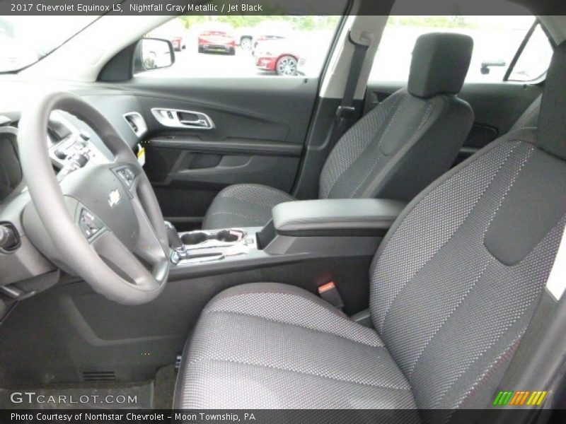 Nightfall Gray Metallic / Jet Black 2017 Chevrolet Equinox LS
