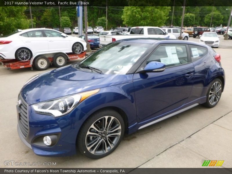  2017 Veloster Turbo Pacific Blue