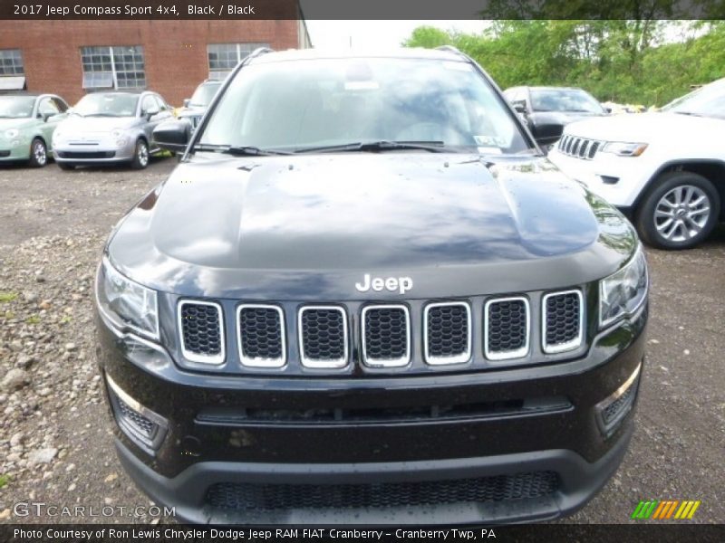 Black / Black 2017 Jeep Compass Sport 4x4