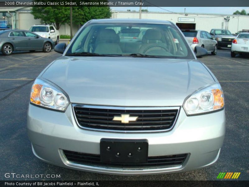 Silverstone Metallic / Titanium Gray 2008 Chevrolet Malibu Classic LS Sedan