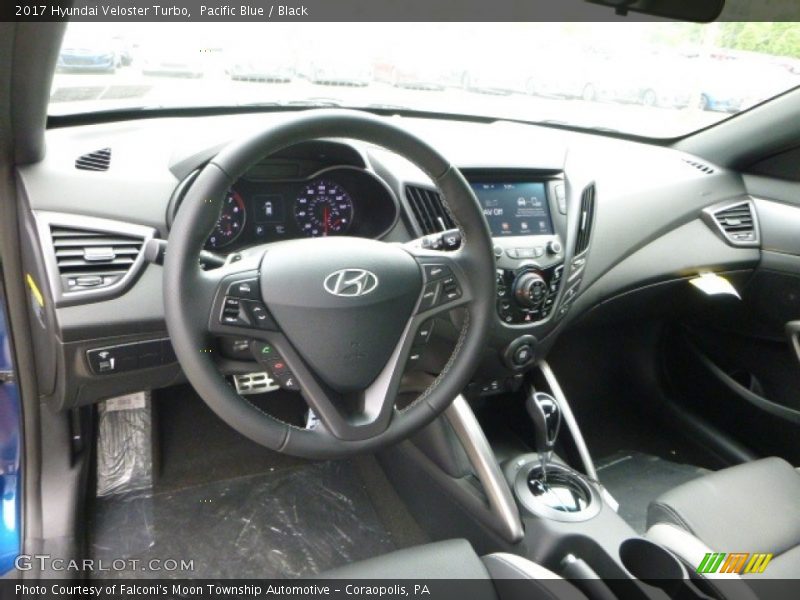 Dashboard of 2017 Veloster Turbo