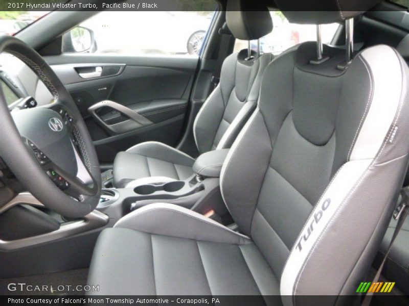 Front Seat of 2017 Veloster Turbo