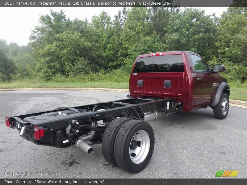 Undercarriage of 2017 4500 Tradesman Regular Cab Chassis