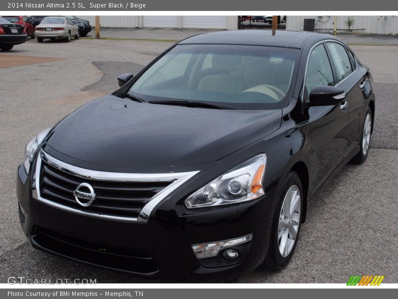 Super Black / Beige 2014 Nissan Altima 2.5 SL