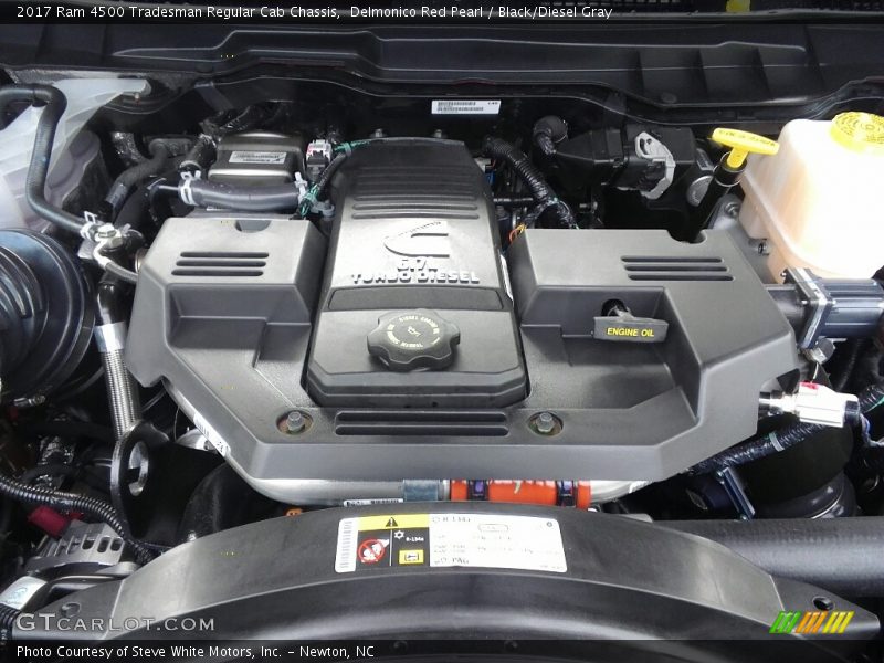  2017 4500 Tradesman Regular Cab Chassis Engine - 6.7 Liter OHV 24-Valve Cummins Turbo-Diesel Inline 6 Cylinder