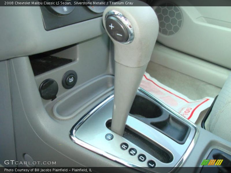 Silverstone Metallic / Titanium Gray 2008 Chevrolet Malibu Classic LS Sedan