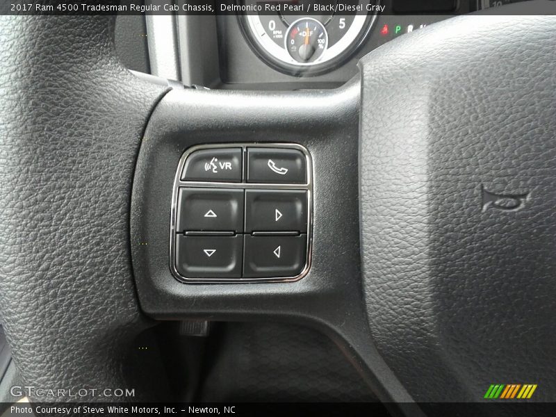 Controls of 2017 4500 Tradesman Regular Cab Chassis