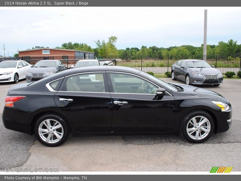 Super Black / Beige 2014 Nissan Altima 2.5 SL