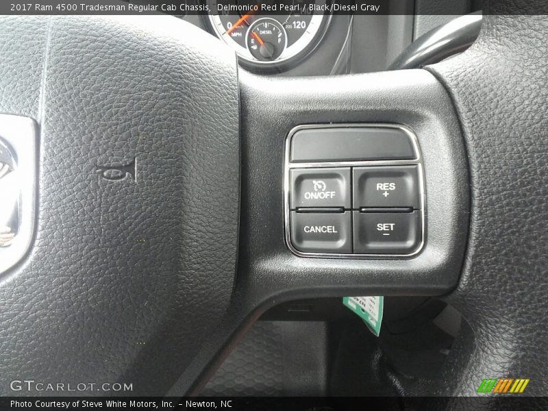 Controls of 2017 4500 Tradesman Regular Cab Chassis