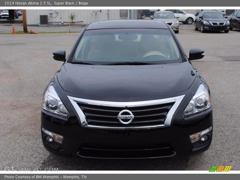 Super Black / Beige 2014 Nissan Altima 2.5 SL