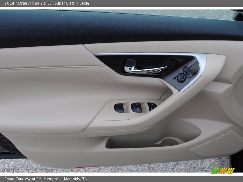 Super Black / Beige 2014 Nissan Altima 2.5 SL