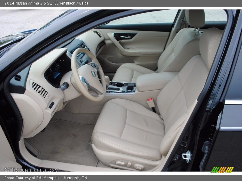 Super Black / Beige 2014 Nissan Altima 2.5 SL