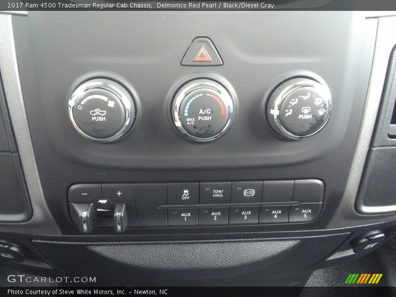 Controls of 2017 4500 Tradesman Regular Cab Chassis