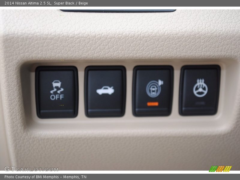 Super Black / Beige 2014 Nissan Altima 2.5 SL