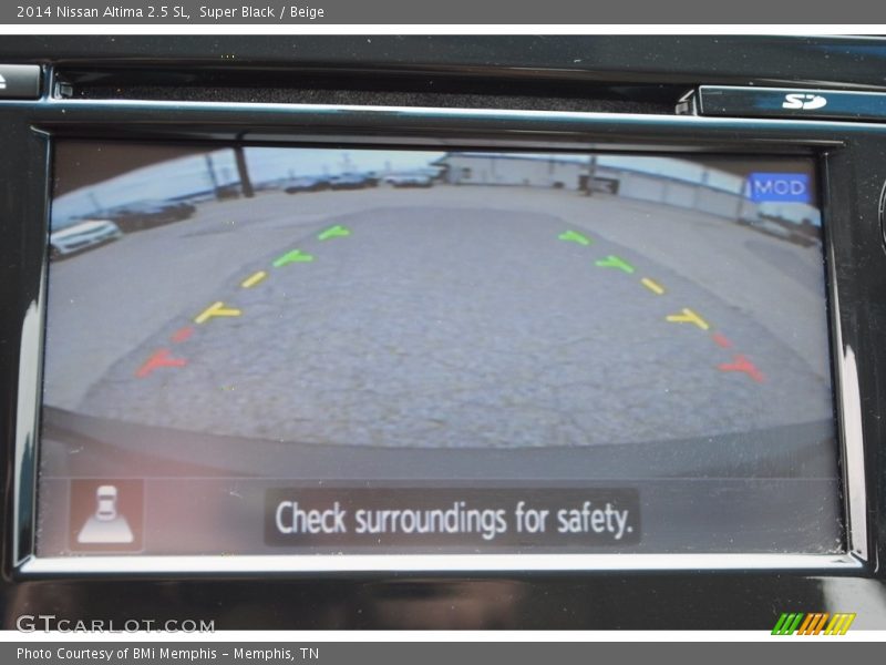 Super Black / Beige 2014 Nissan Altima 2.5 SL