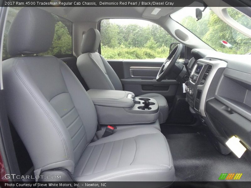 Front Seat of 2017 4500 Tradesman Regular Cab Chassis