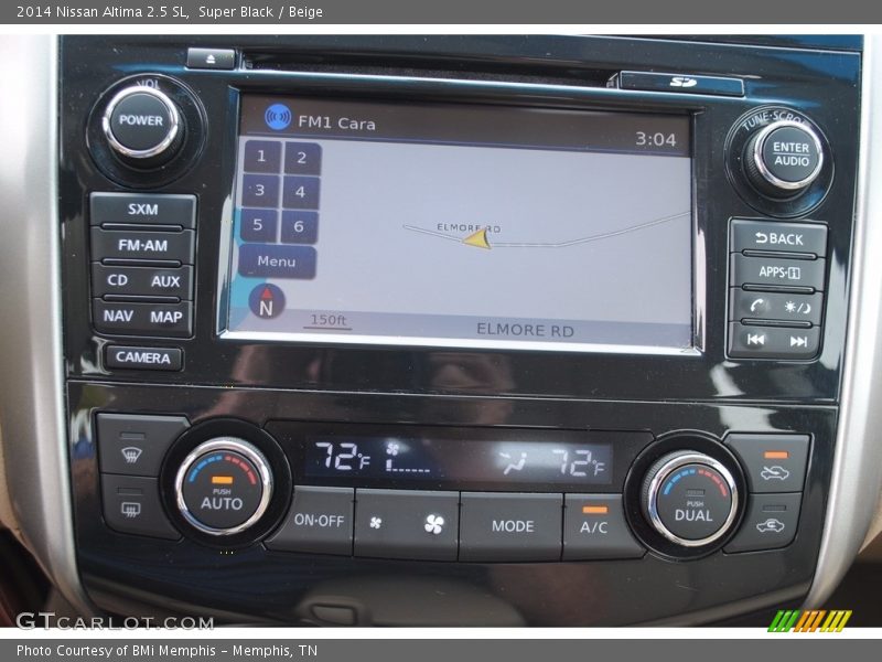 Super Black / Beige 2014 Nissan Altima 2.5 SL