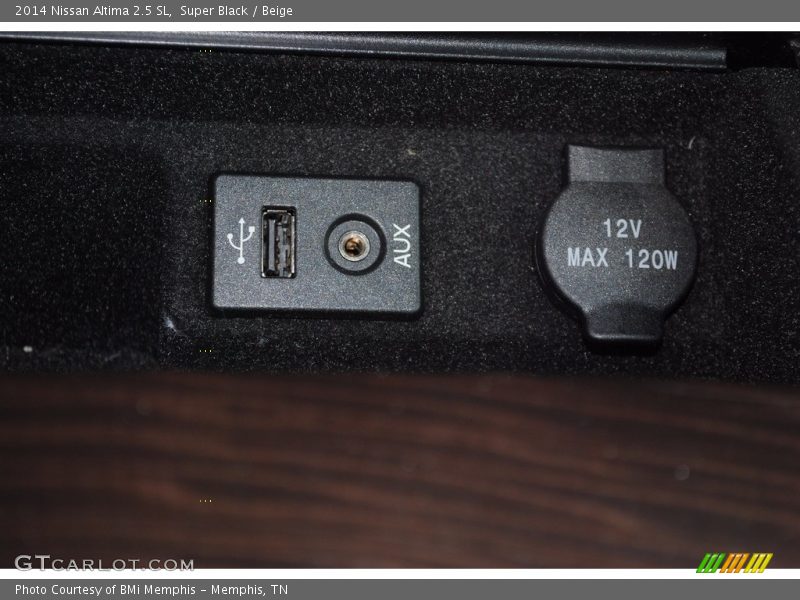 Super Black / Beige 2014 Nissan Altima 2.5 SL