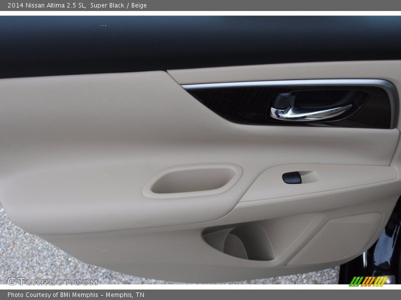 Super Black / Beige 2014 Nissan Altima 2.5 SL