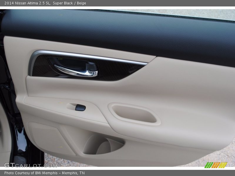 Super Black / Beige 2014 Nissan Altima 2.5 SL