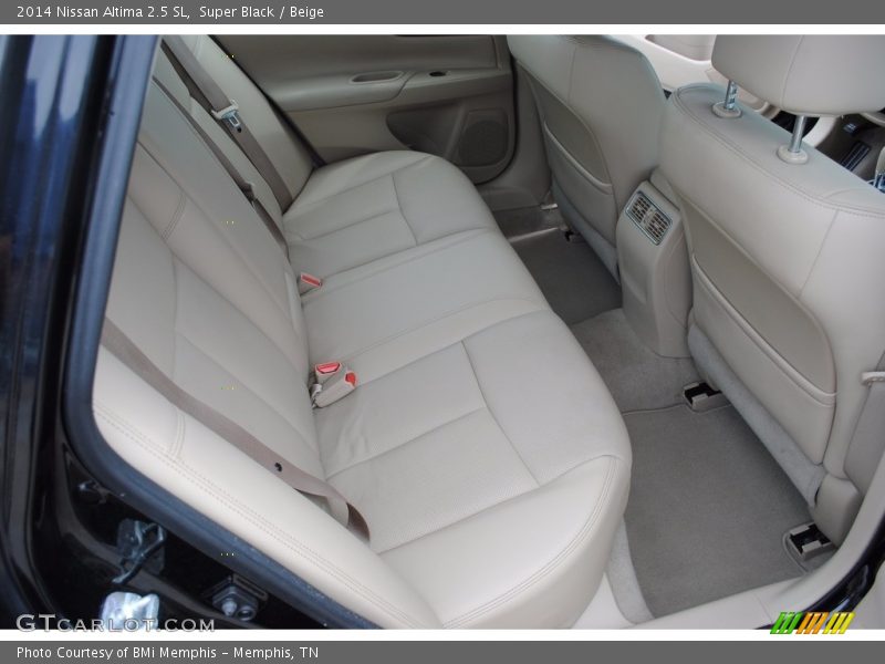 Super Black / Beige 2014 Nissan Altima 2.5 SL