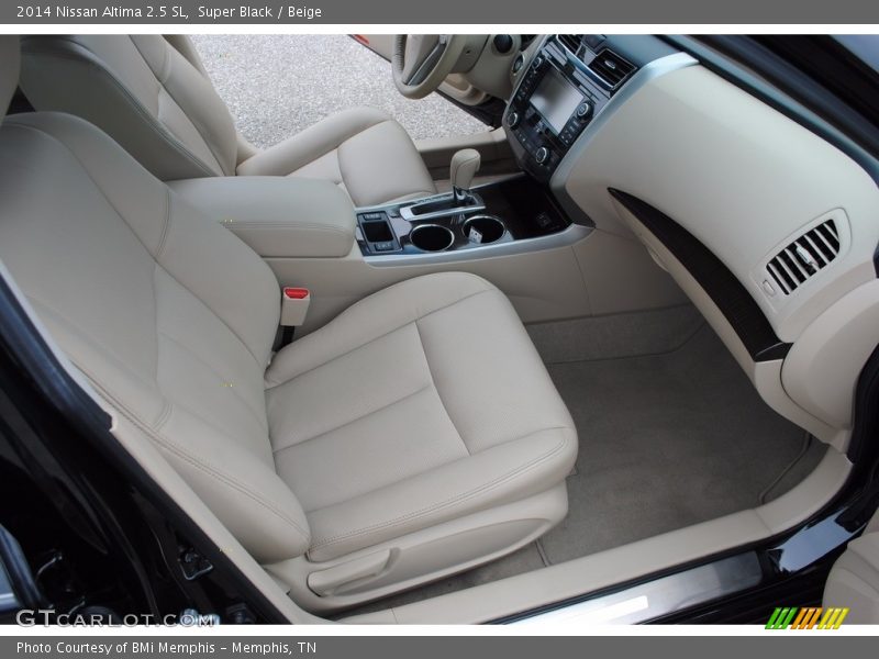 Super Black / Beige 2014 Nissan Altima 2.5 SL