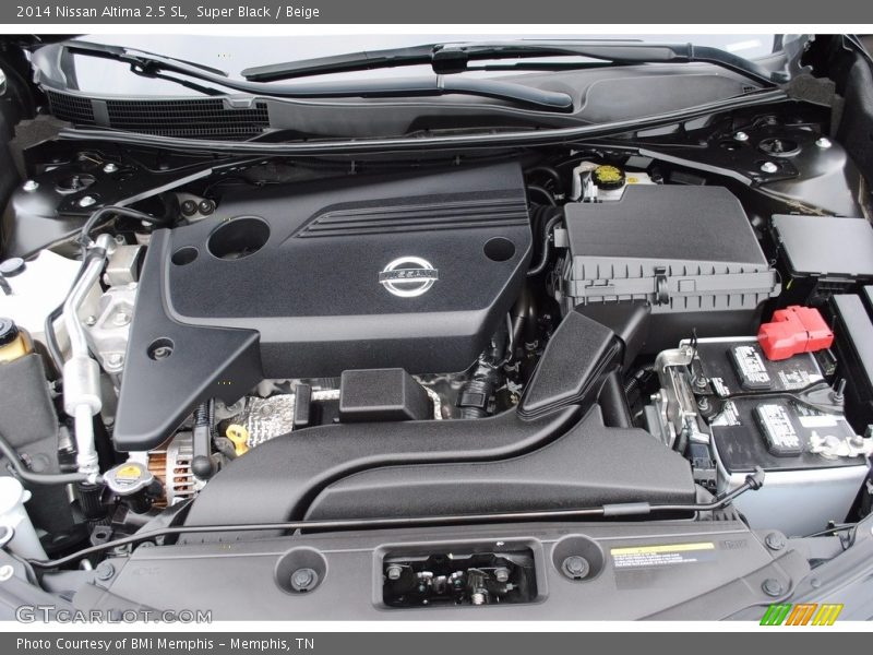 Super Black / Beige 2014 Nissan Altima 2.5 SL