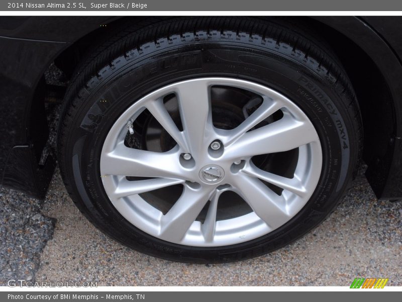 Super Black / Beige 2014 Nissan Altima 2.5 SL