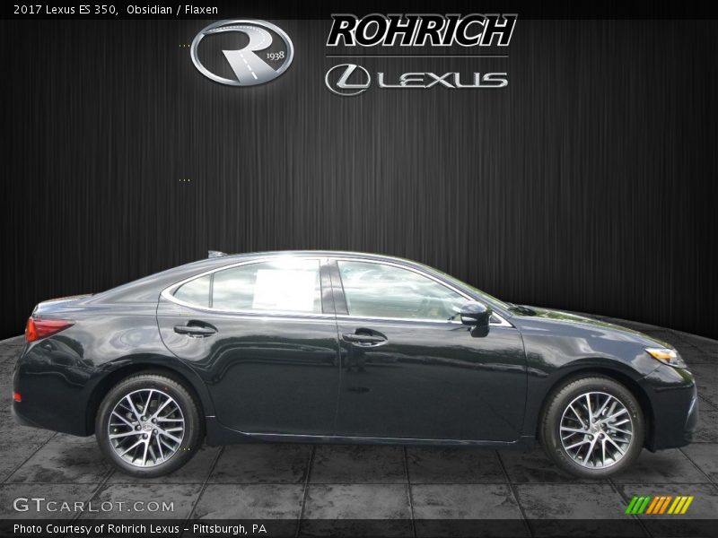 Obsidian / Flaxen 2017 Lexus ES 350