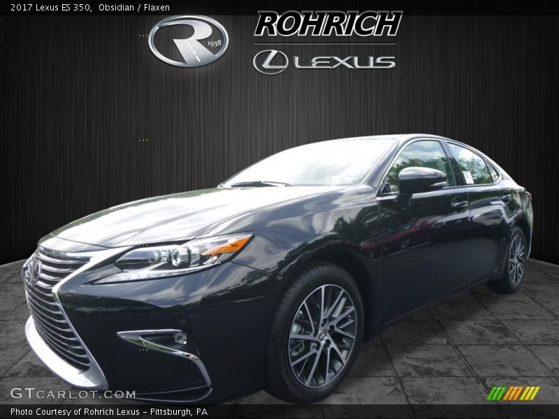 Obsidian / Flaxen 2017 Lexus ES 350