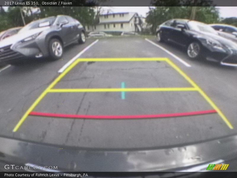 Obsidian / Flaxen 2017 Lexus ES 350