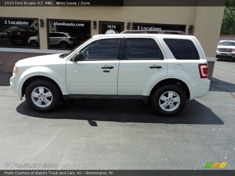 White Suede / Stone 2010 Ford Escape XLT 4WD
