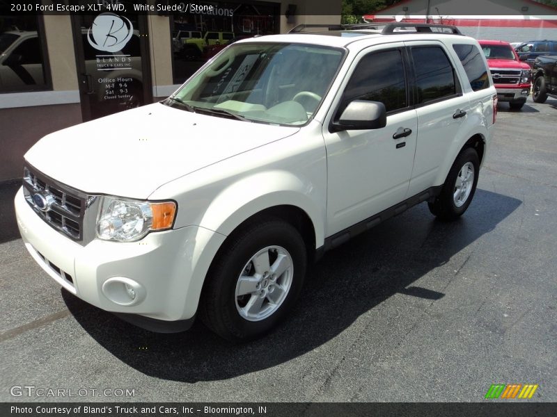 White Suede / Stone 2010 Ford Escape XLT 4WD